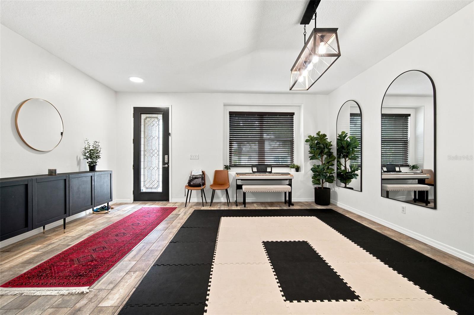Front Entry into large Bonus Room