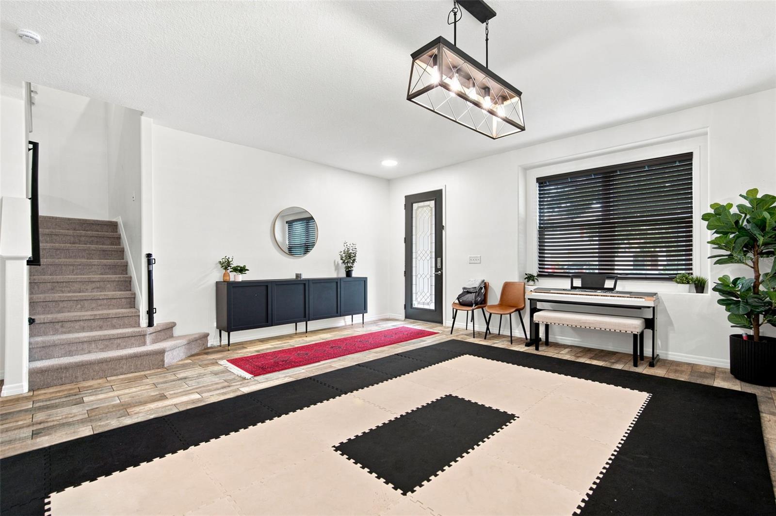 Front Entry into large Bonus Room