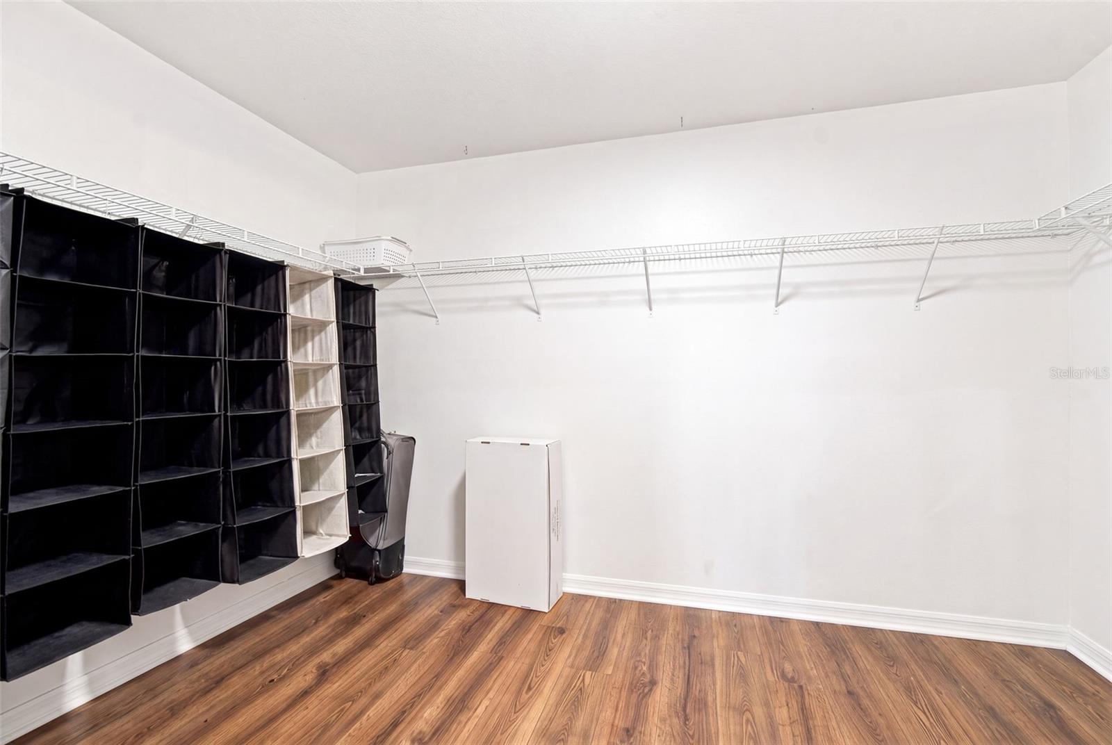 Primary Walk In Closet