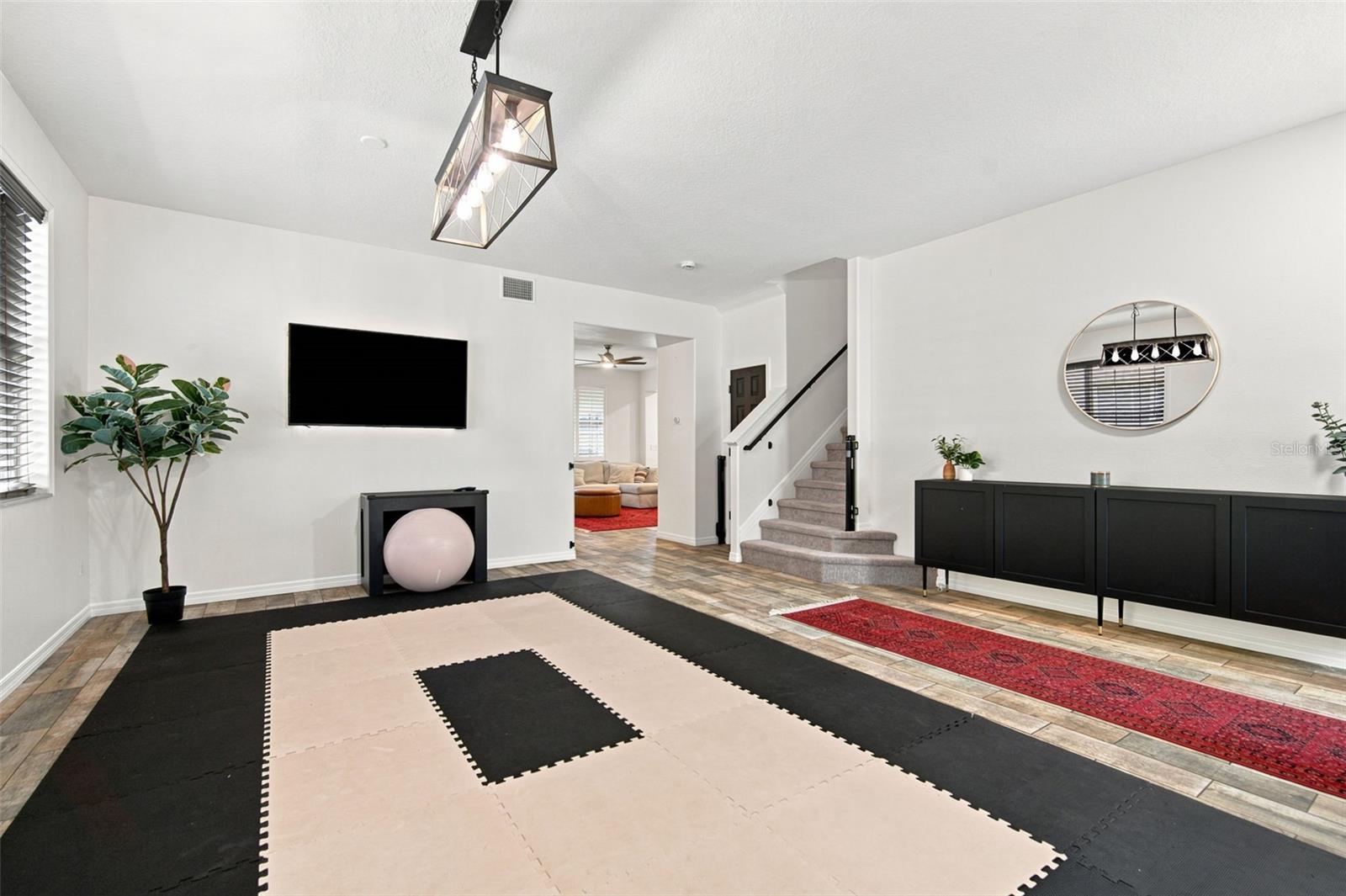 Front Entry into large Bonus Room
