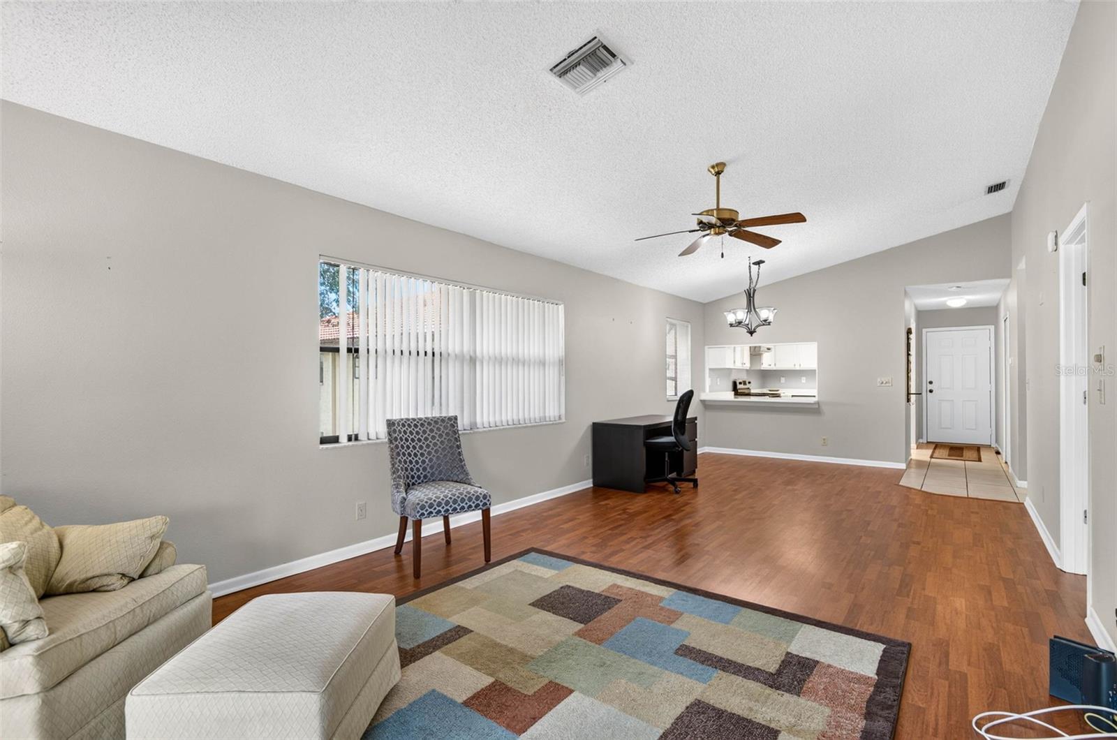 Living room/Dining combo.