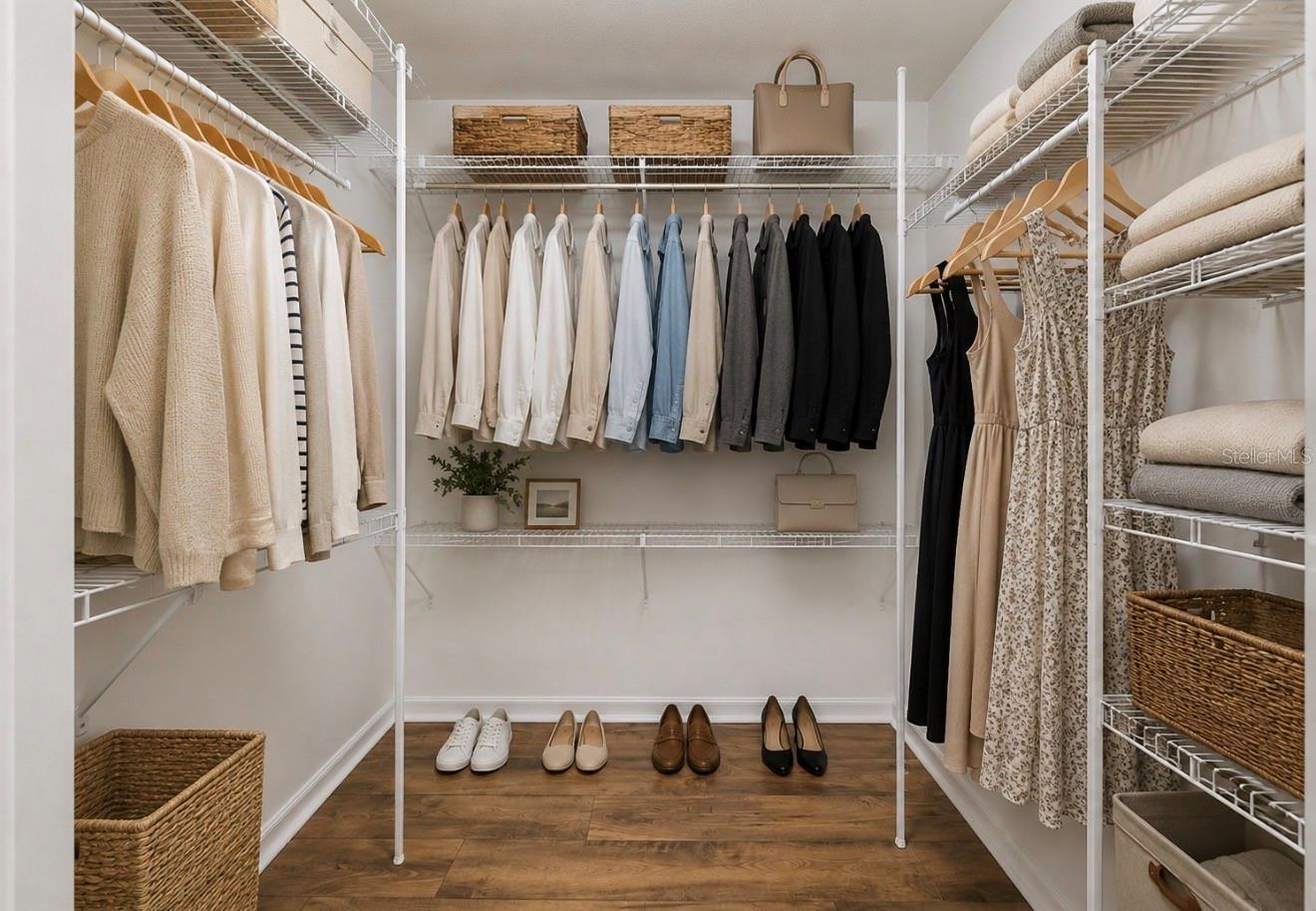 Primary Bedroom's Walk-In Closet