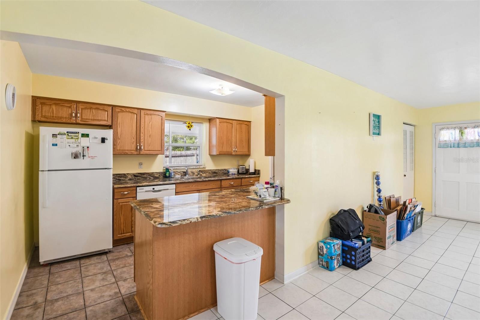 Entry to kitchen
