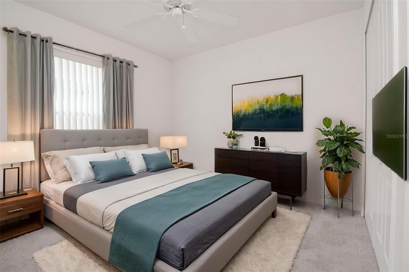 2nd Bedroom Staged