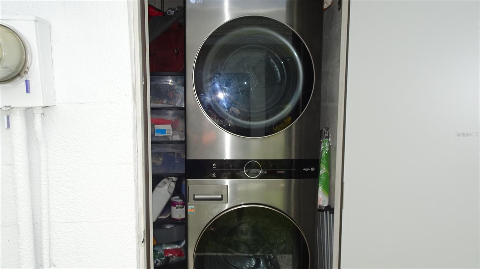 Laundry room access from rear yard.