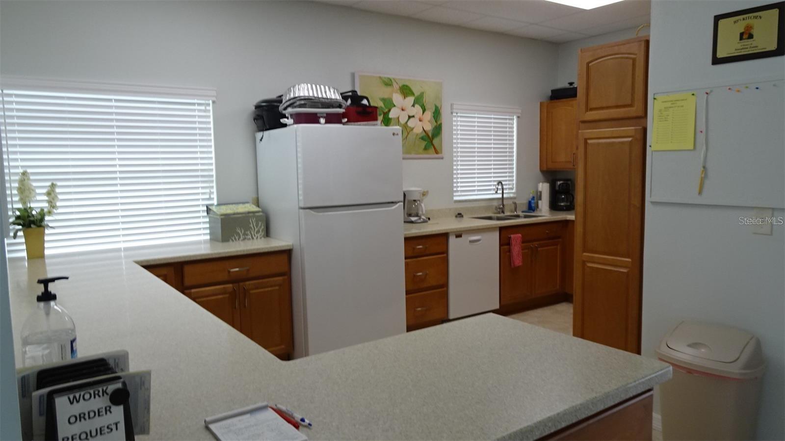 Clubhouse kitchen