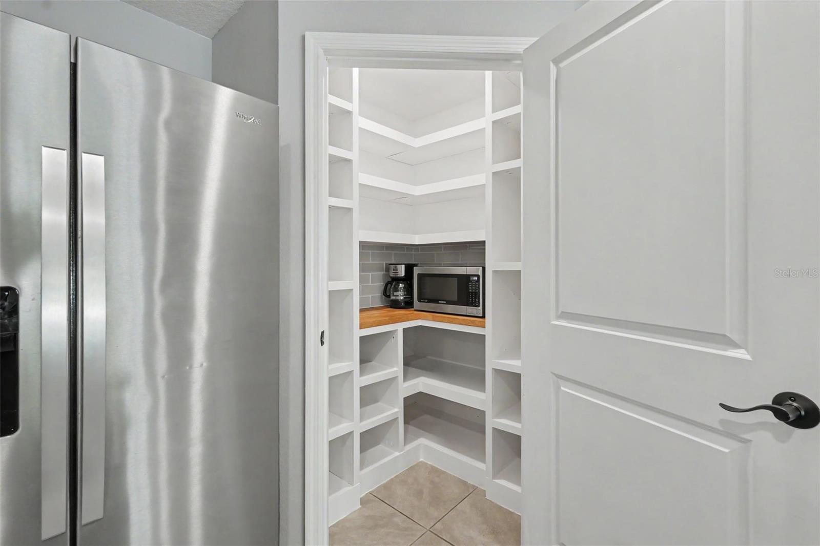 Custom Built Pantry