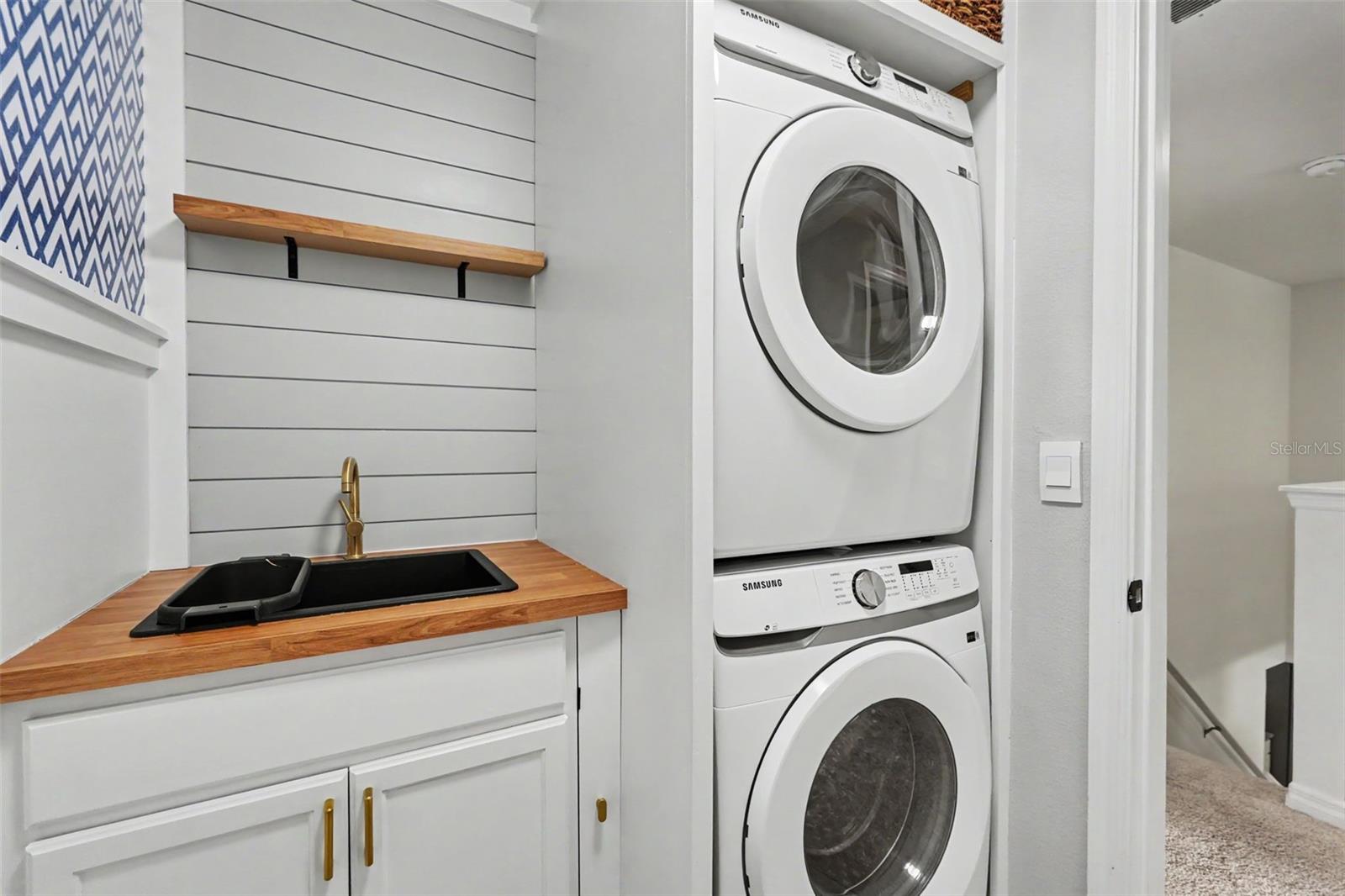 Custom Built Laundry Room