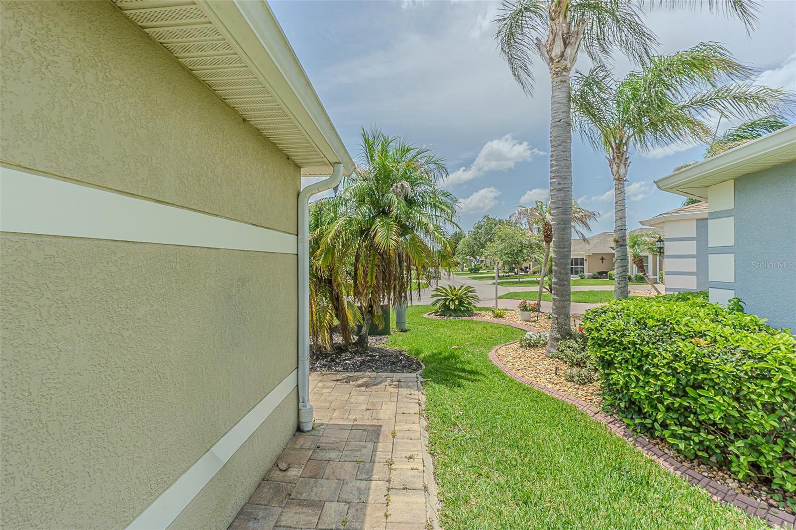 Landscaped and maintained by HOA