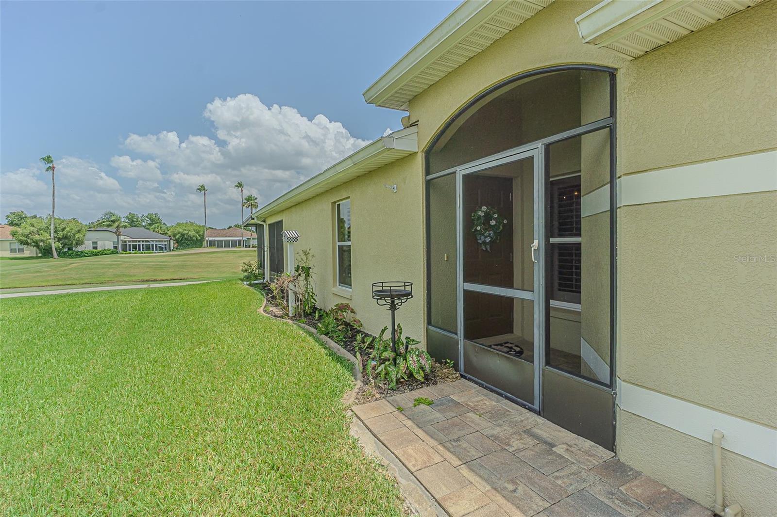 Greenspace side yard