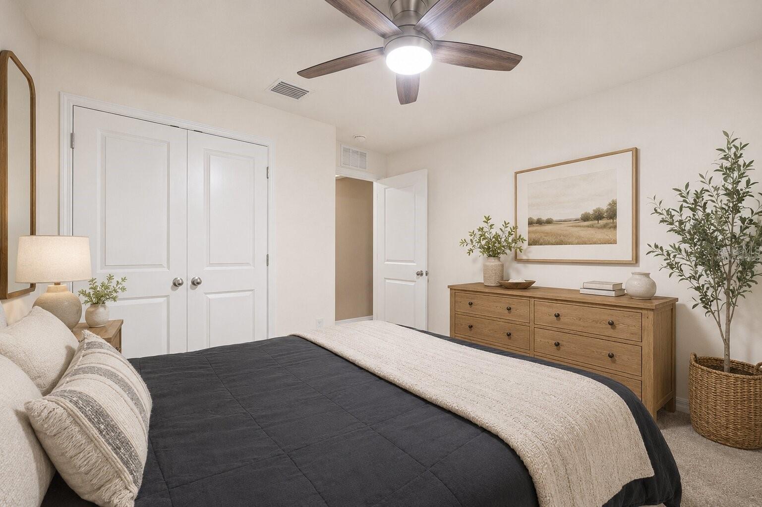 Virtually Staged - FIRST Floor Bedroom
