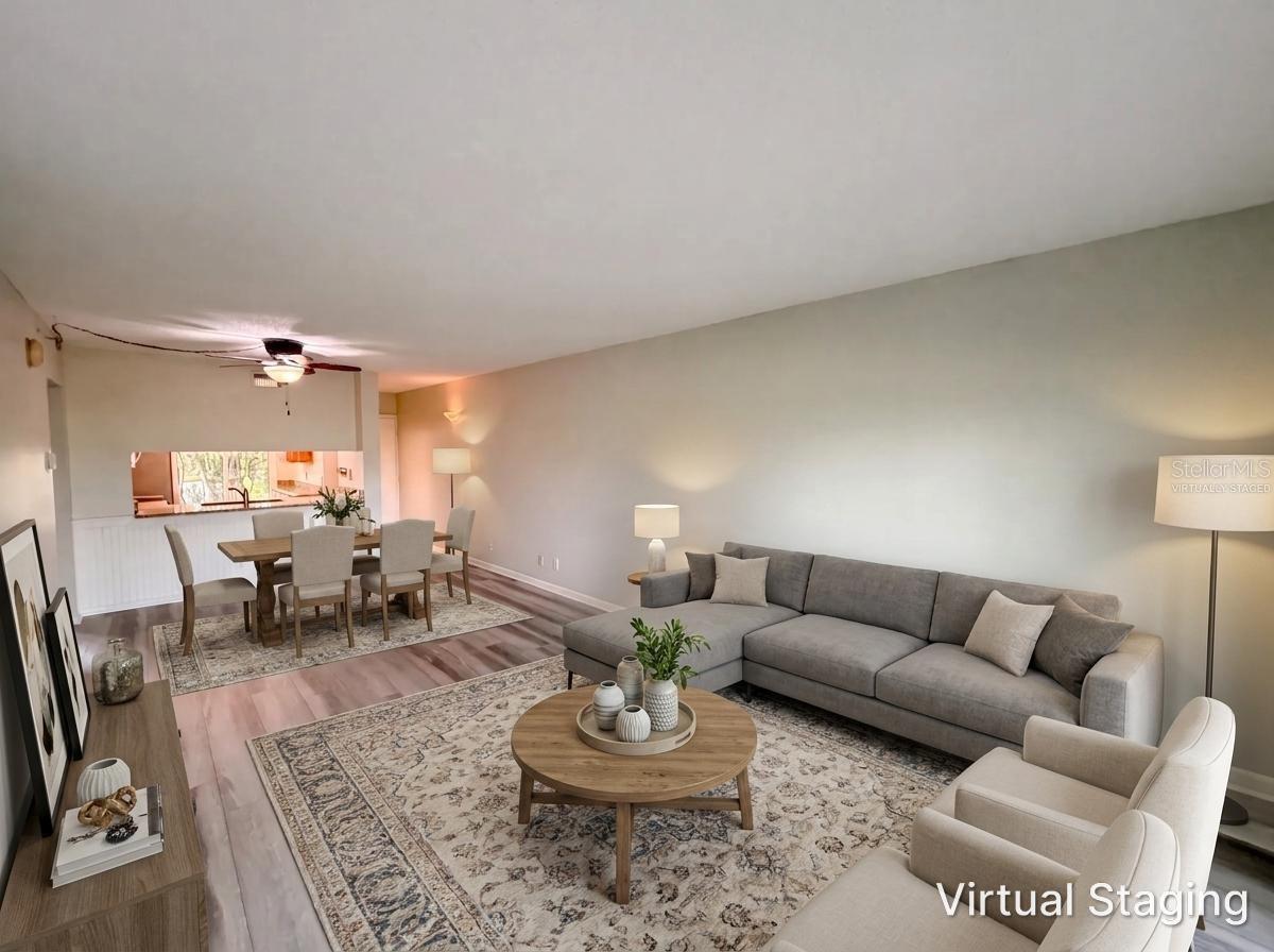 virtually staged