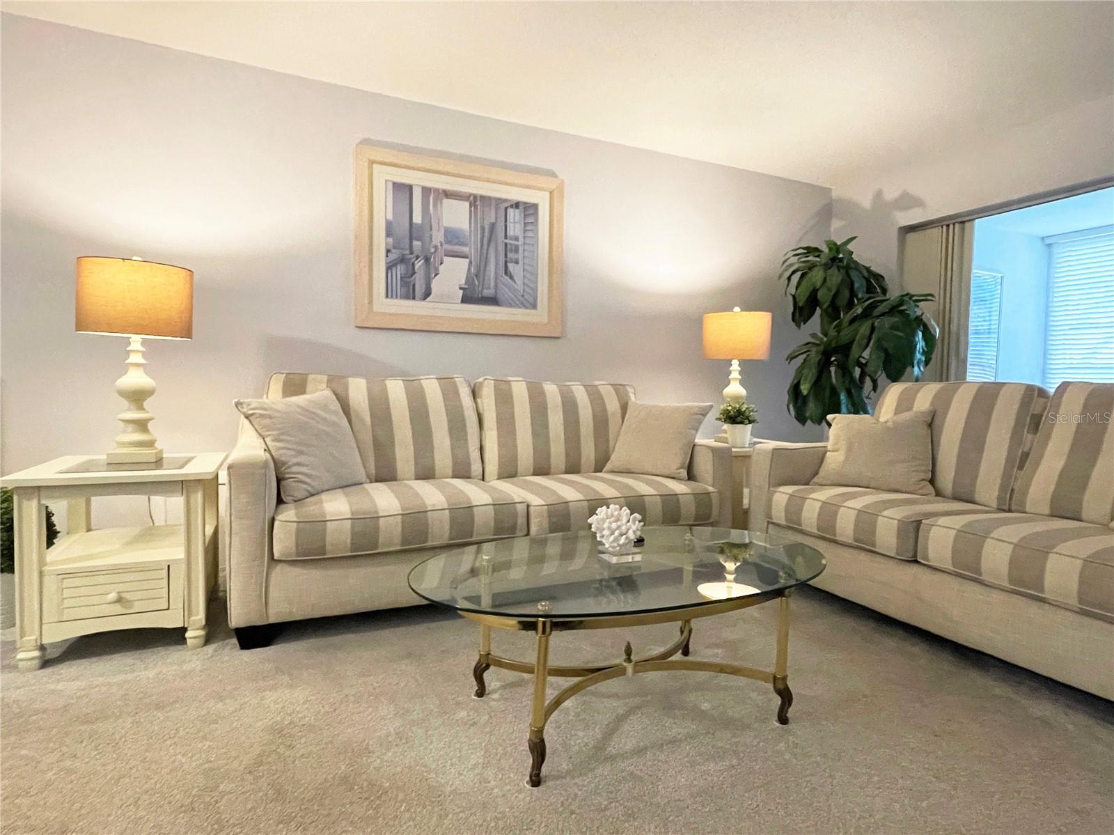 Room for relaxing and entertaining.