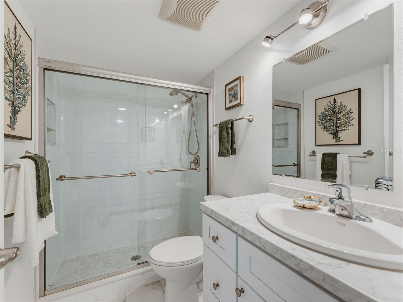Bathroom includes everything in cabinets