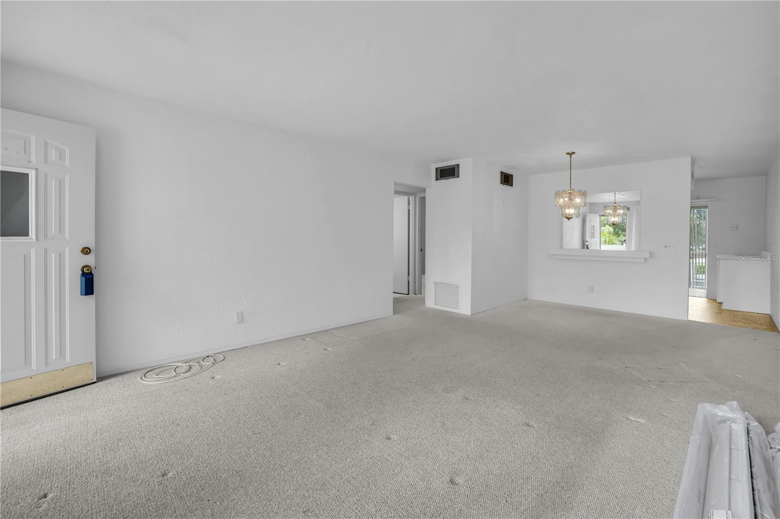 Living Room/Dining Room Combo Area