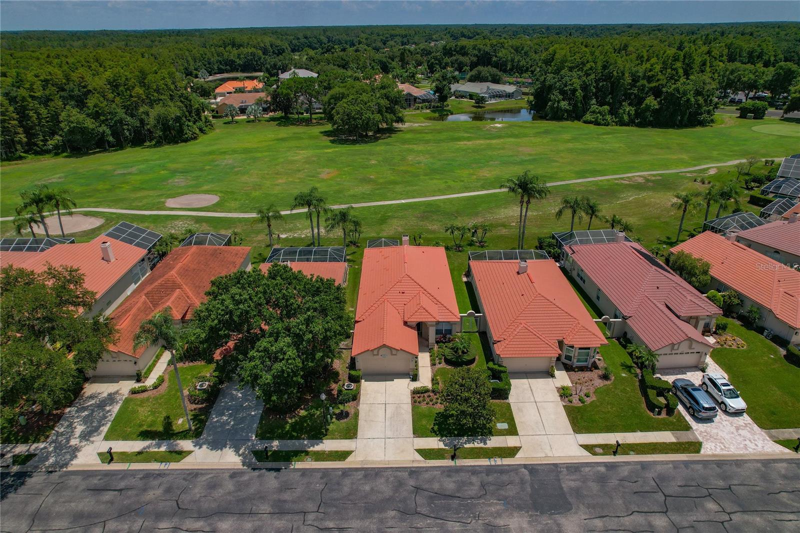 Aerial View of Home / Golf Course