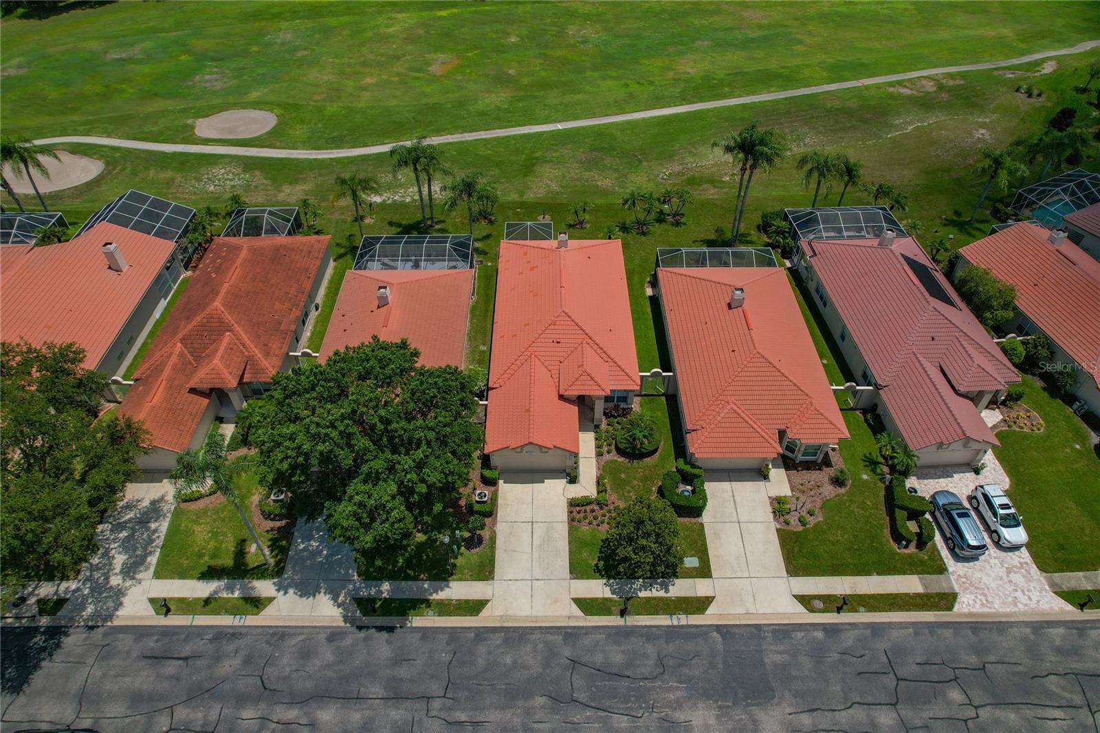 Aerial View of Home / Golf Course