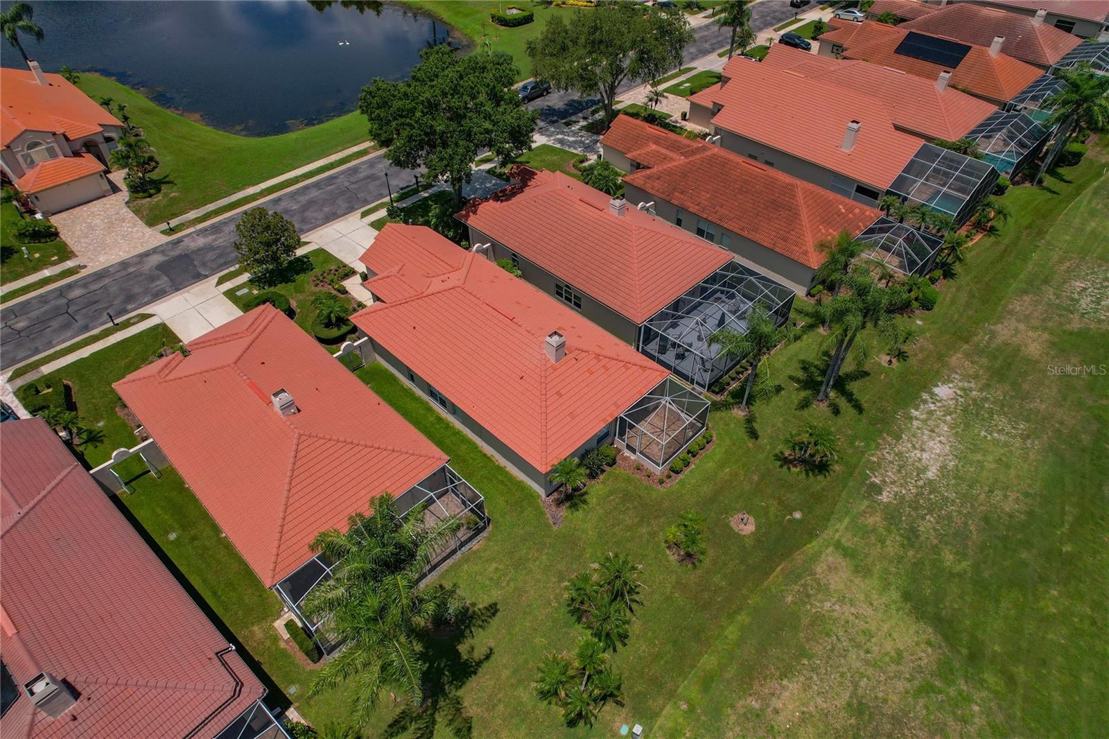 Aerial View of Home