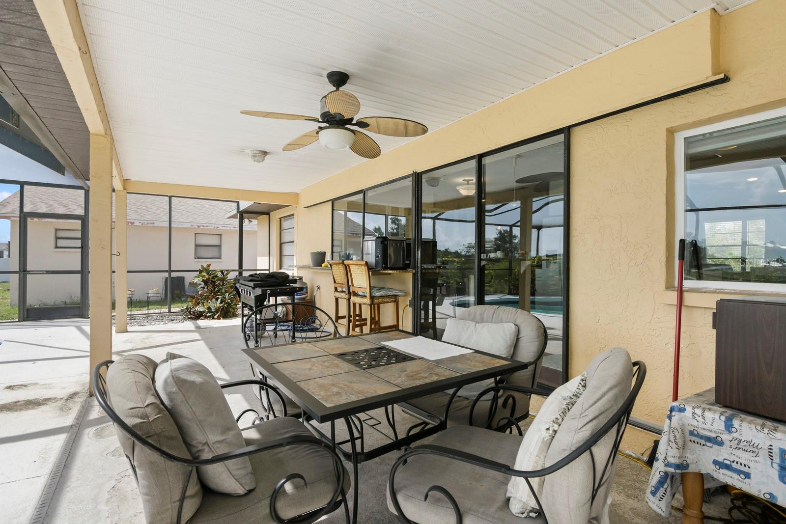 Outdoor Porch by Pool