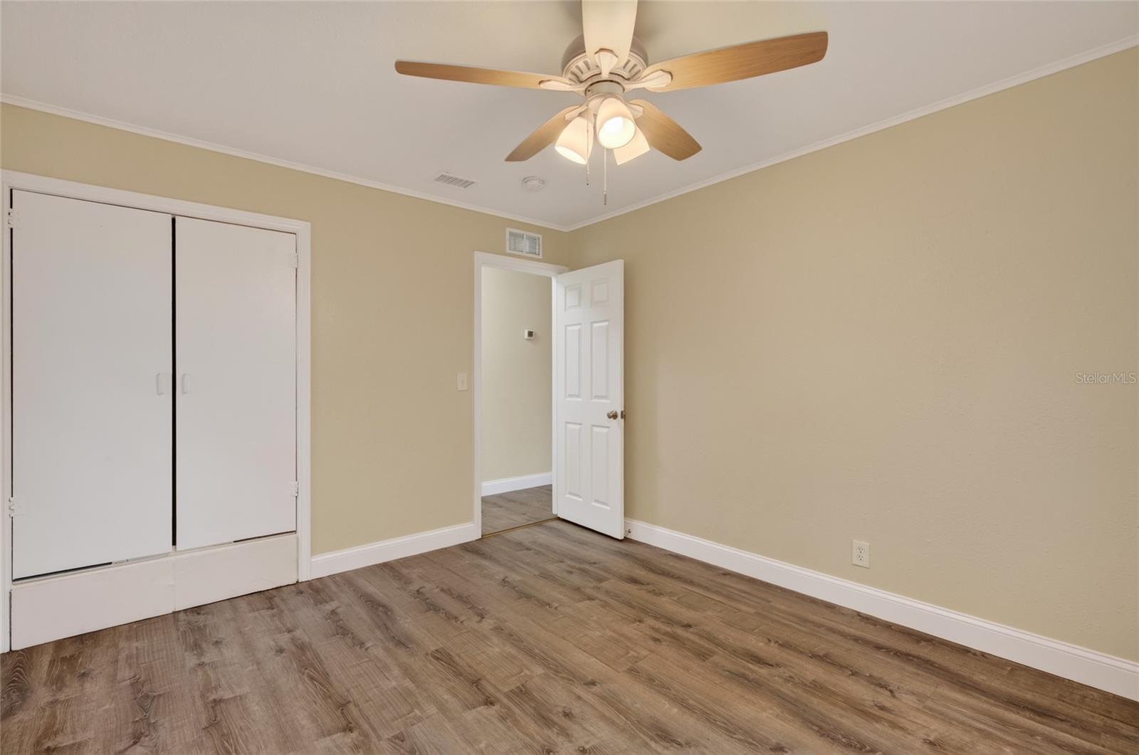 Primary Bedroom with Built-In Closet