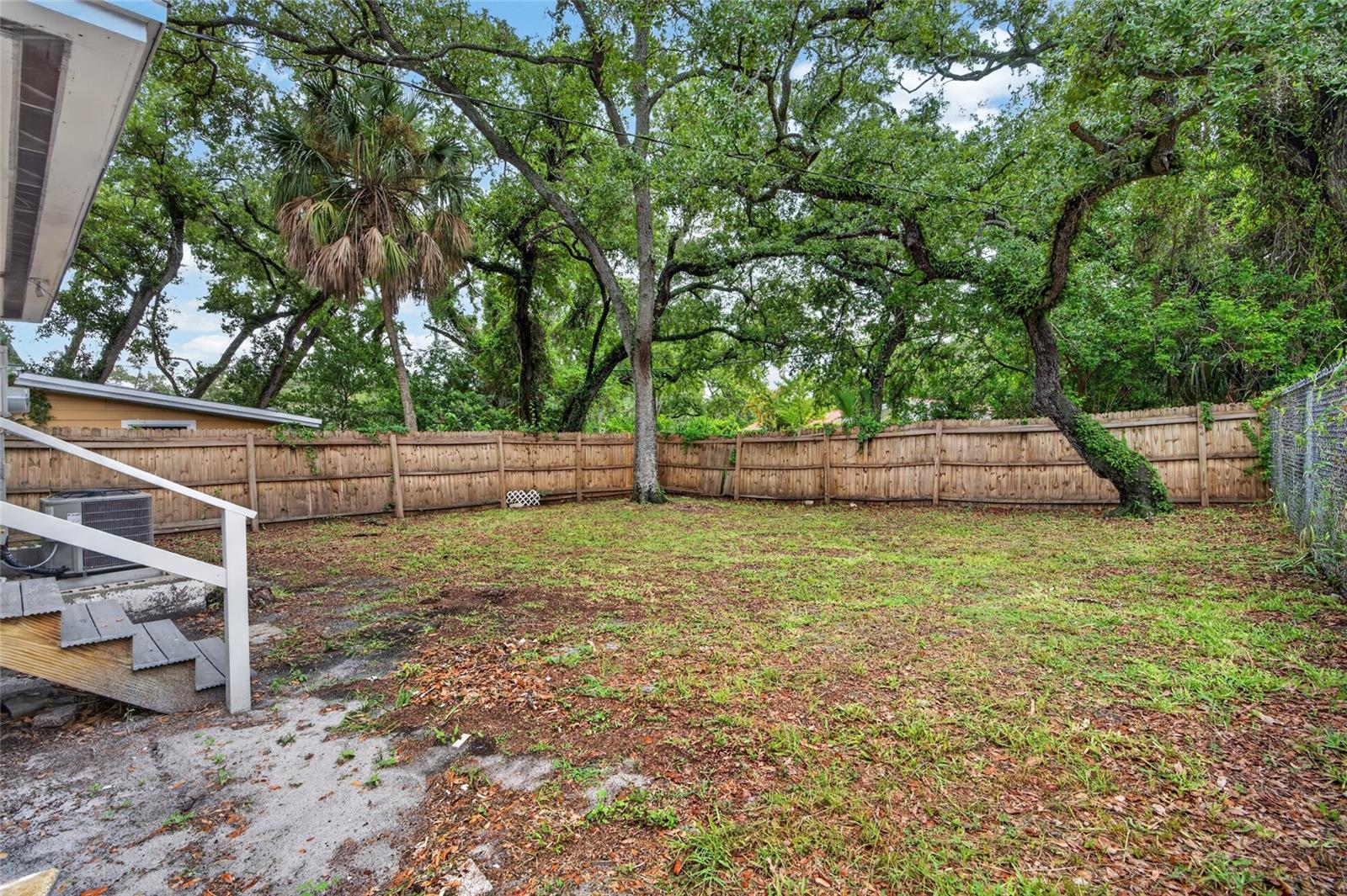 Large Fenced Back Yard