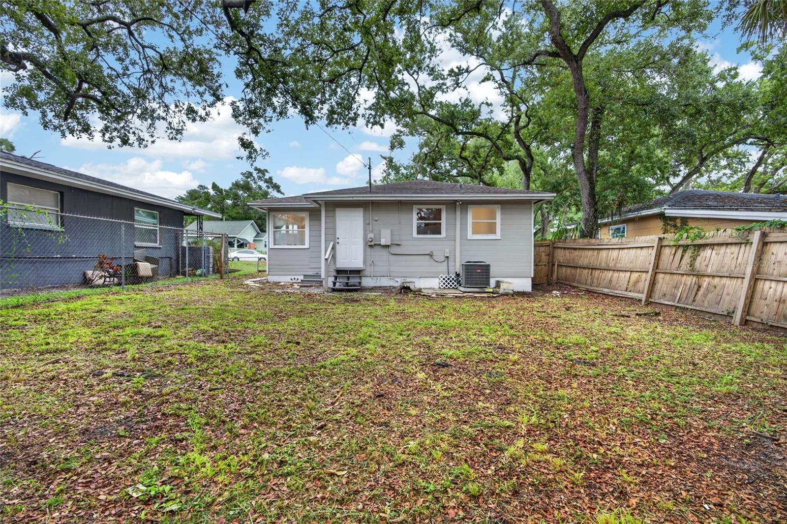 Large Fenced Back Yard
