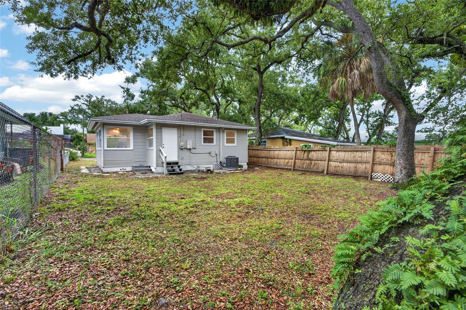 Fenced Back Yard