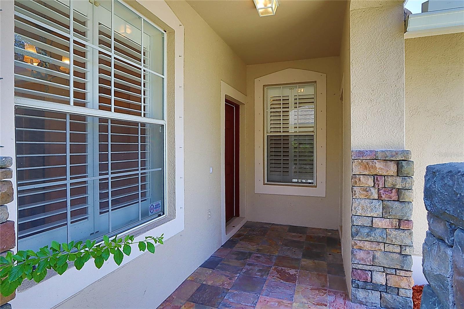 Exterior entry