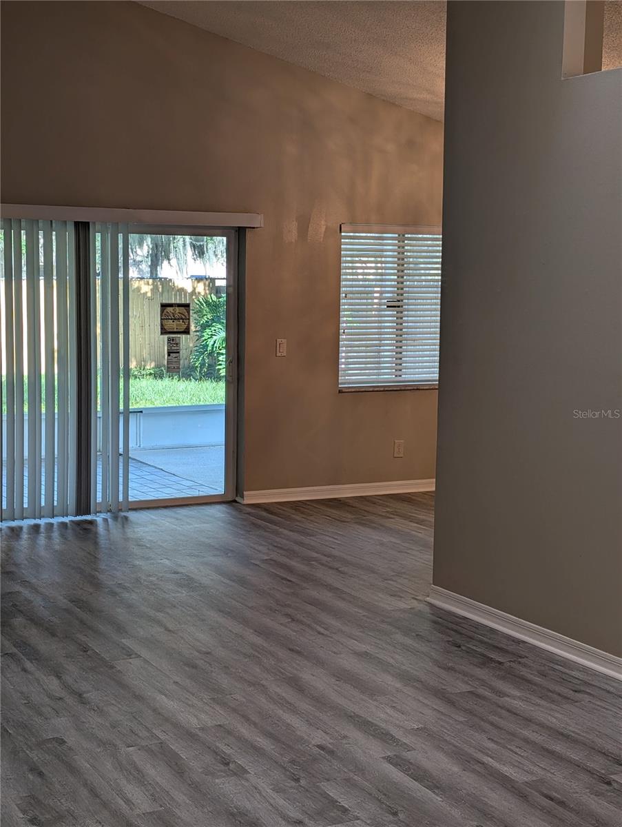 Living room to back porch