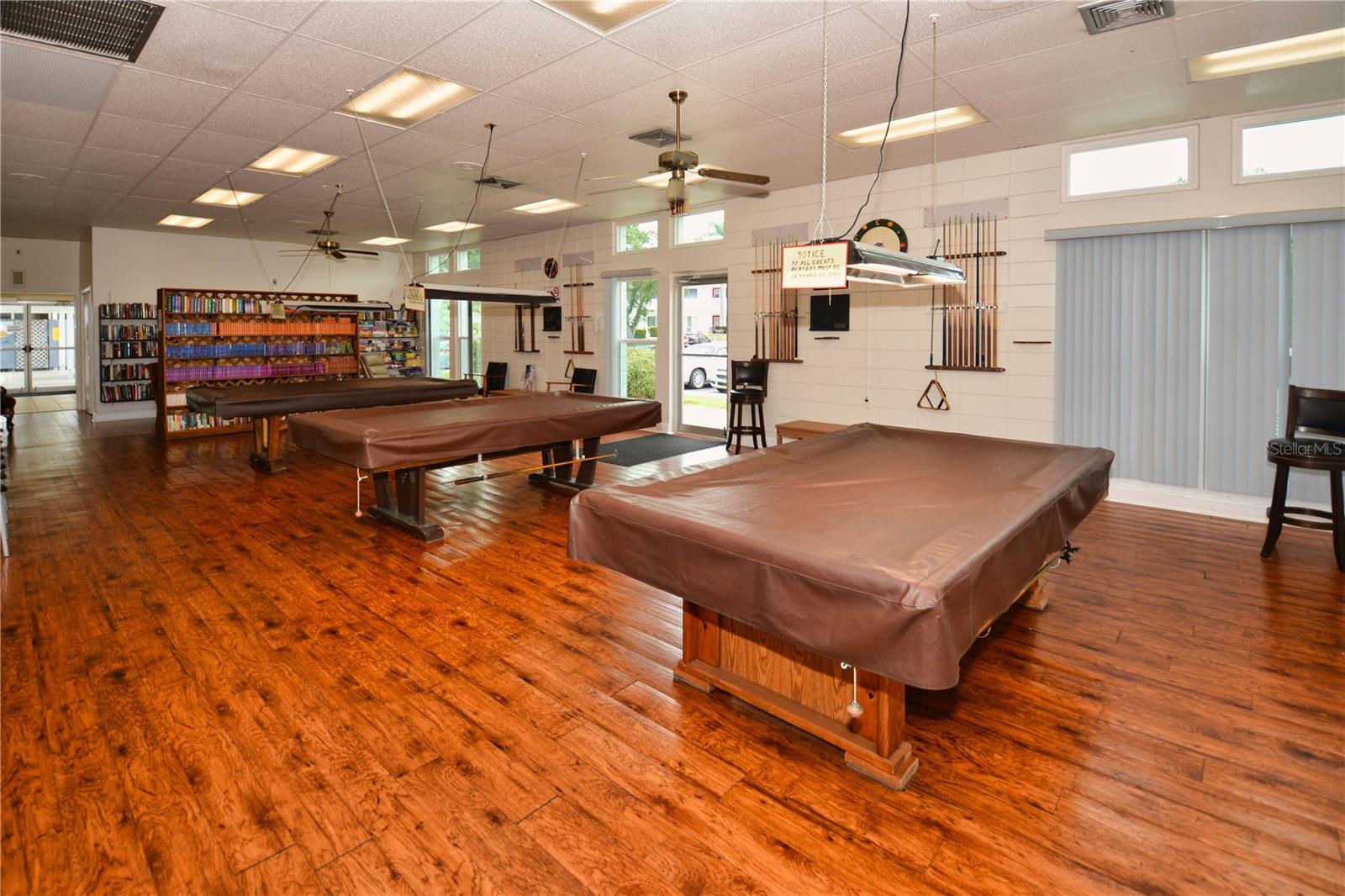 Library/Pool Room