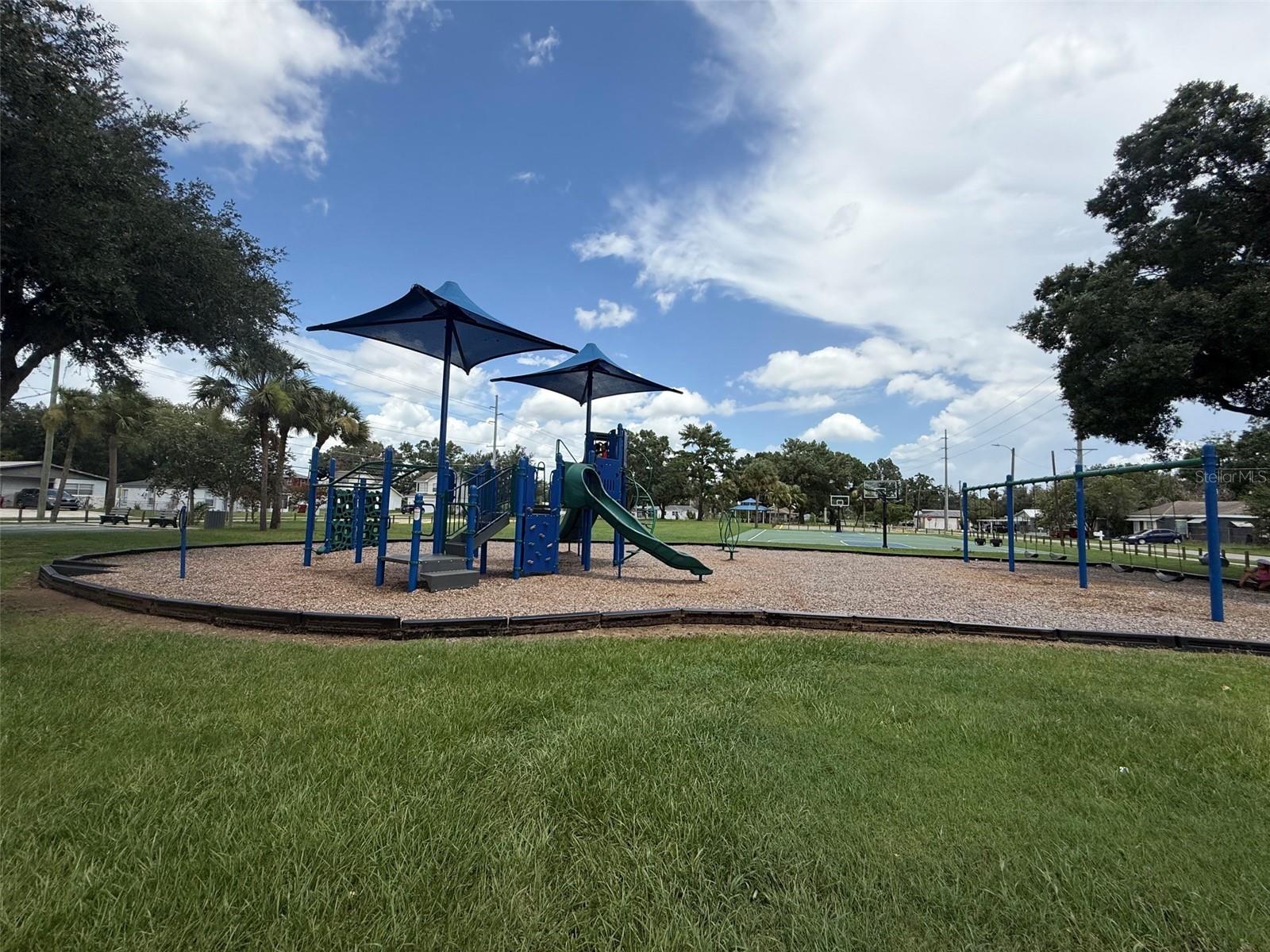 Mary Ellis park - 1/2 mile away