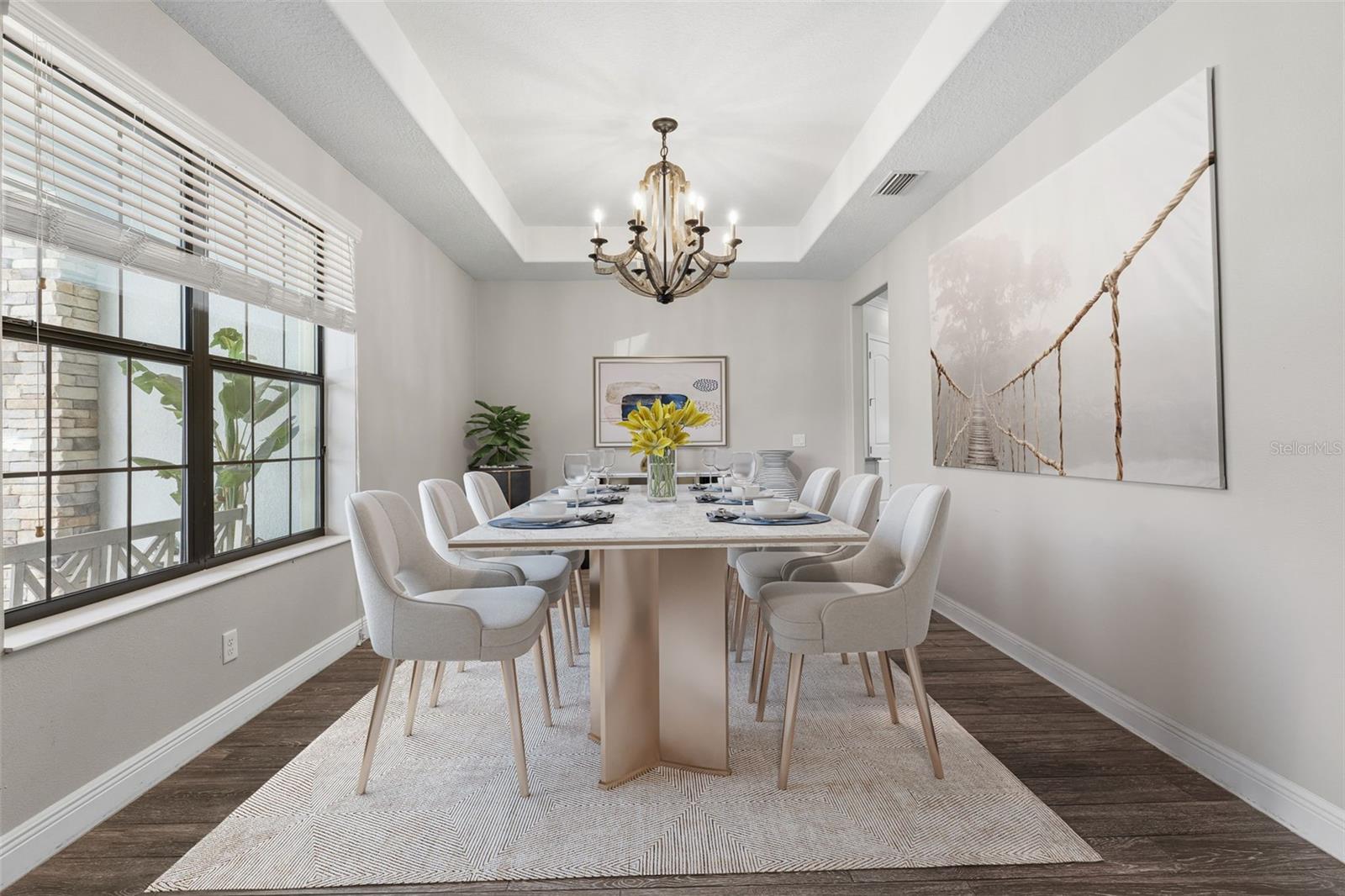 Generous Dining Space for Every Occasion