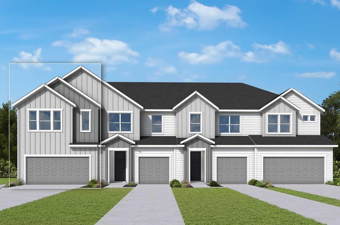 Front Exterior Rendering **Paint Colors May Vary