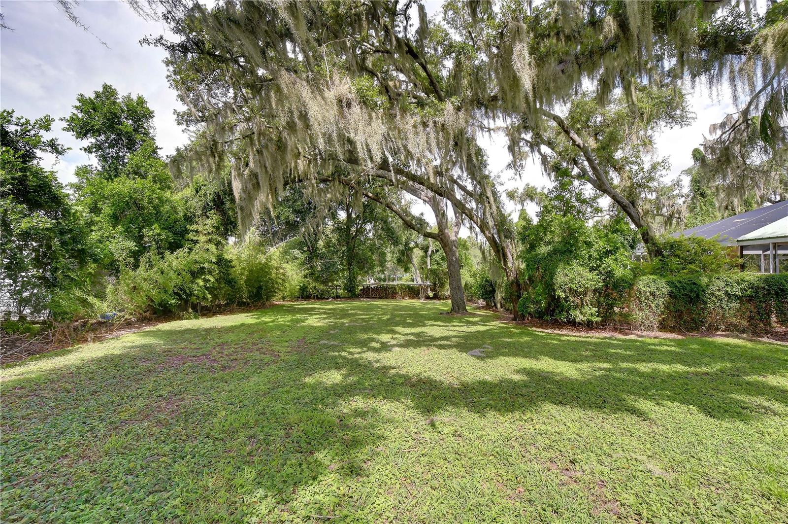 Showcase the size and flexibility of the homesite.