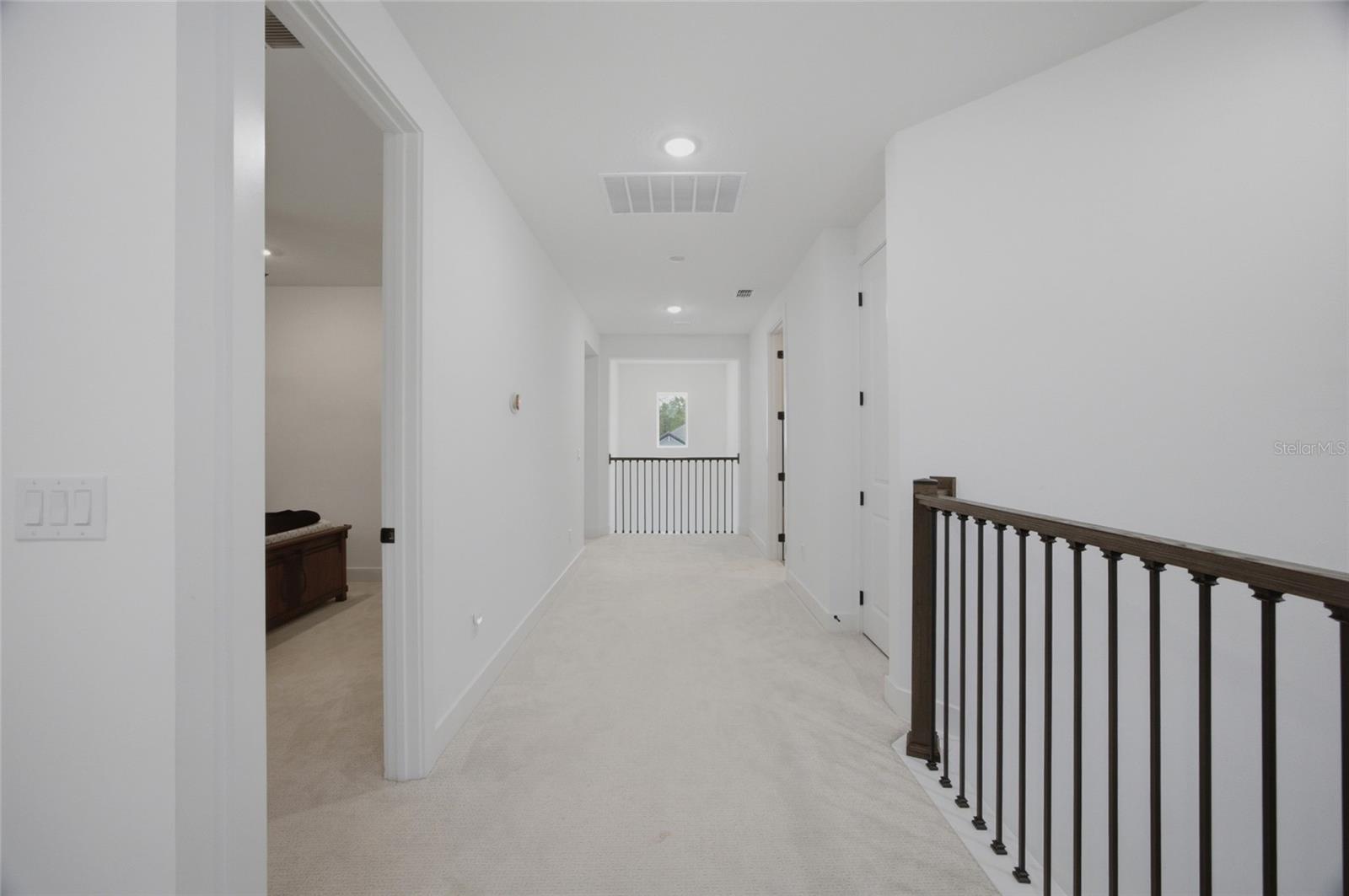 Upstairs walkway