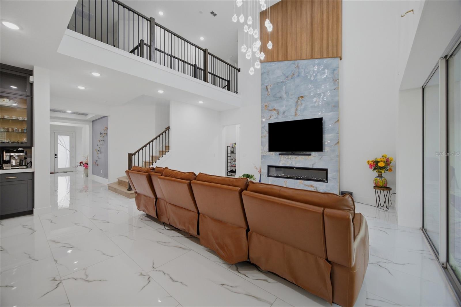 Custom Built TV Wall