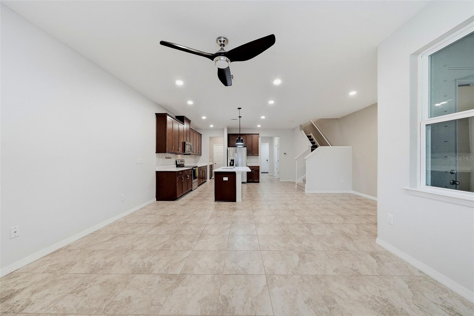 You can place any type of large furniture you want.