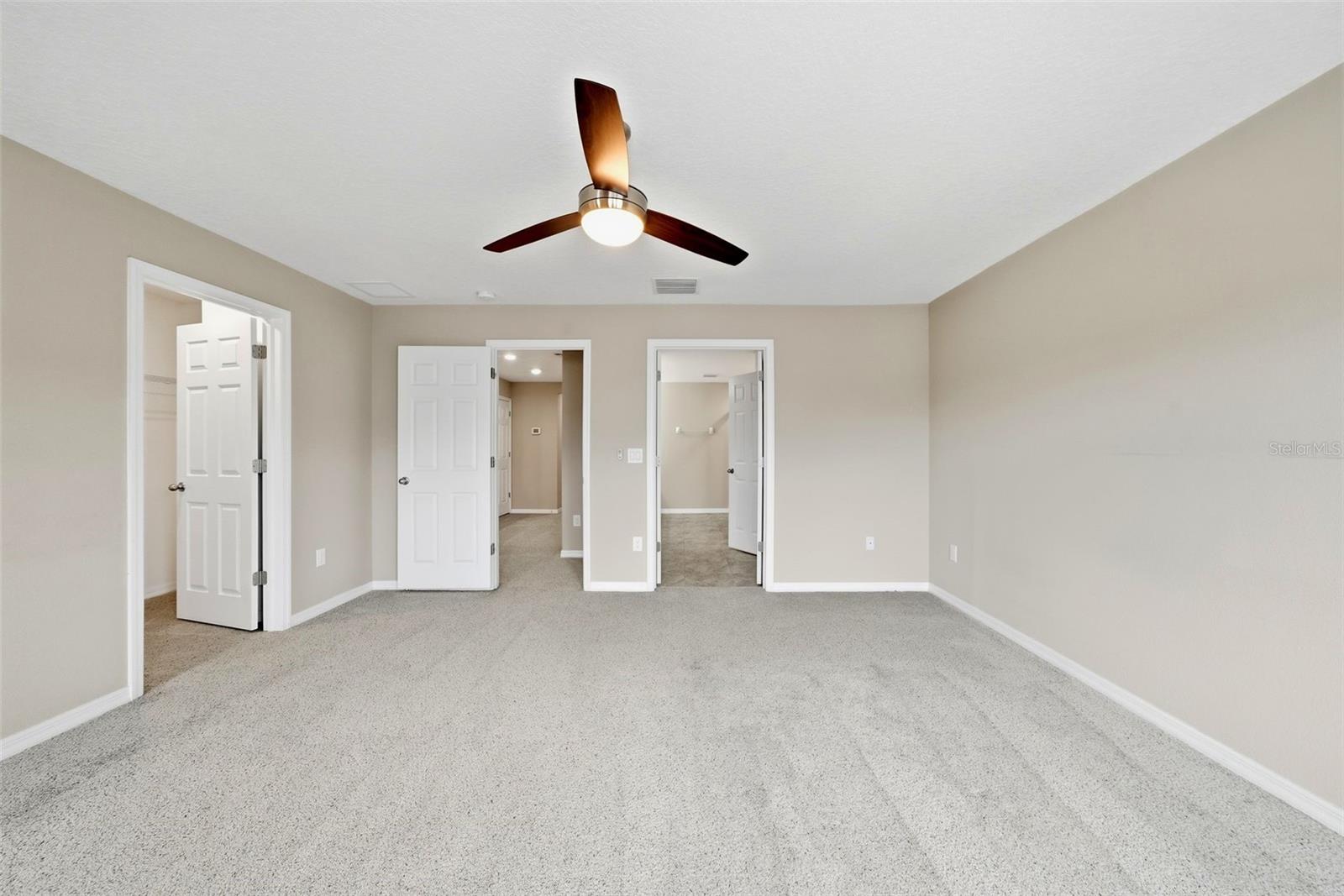 Lots of closet space