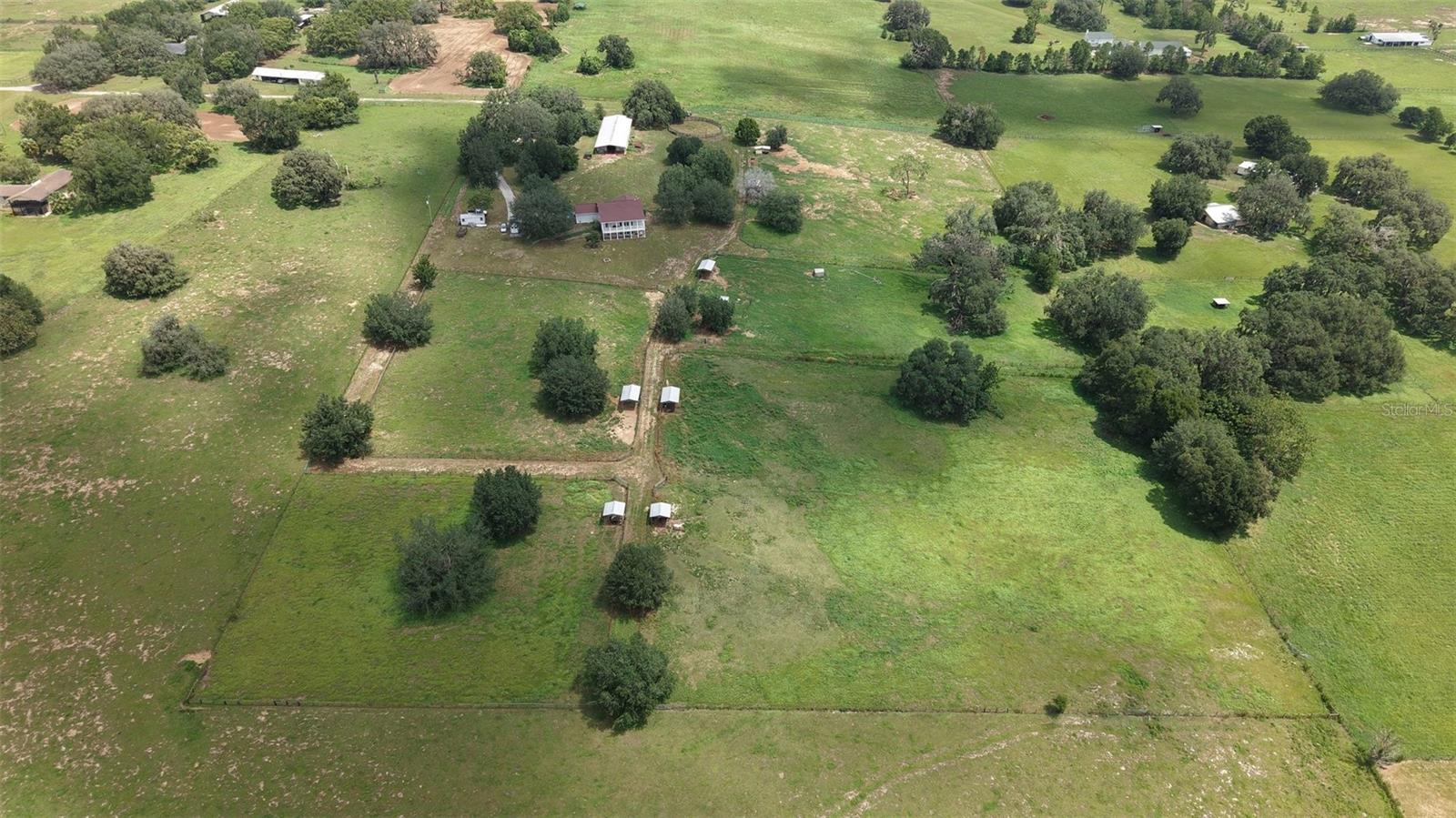 Drone View from South to North