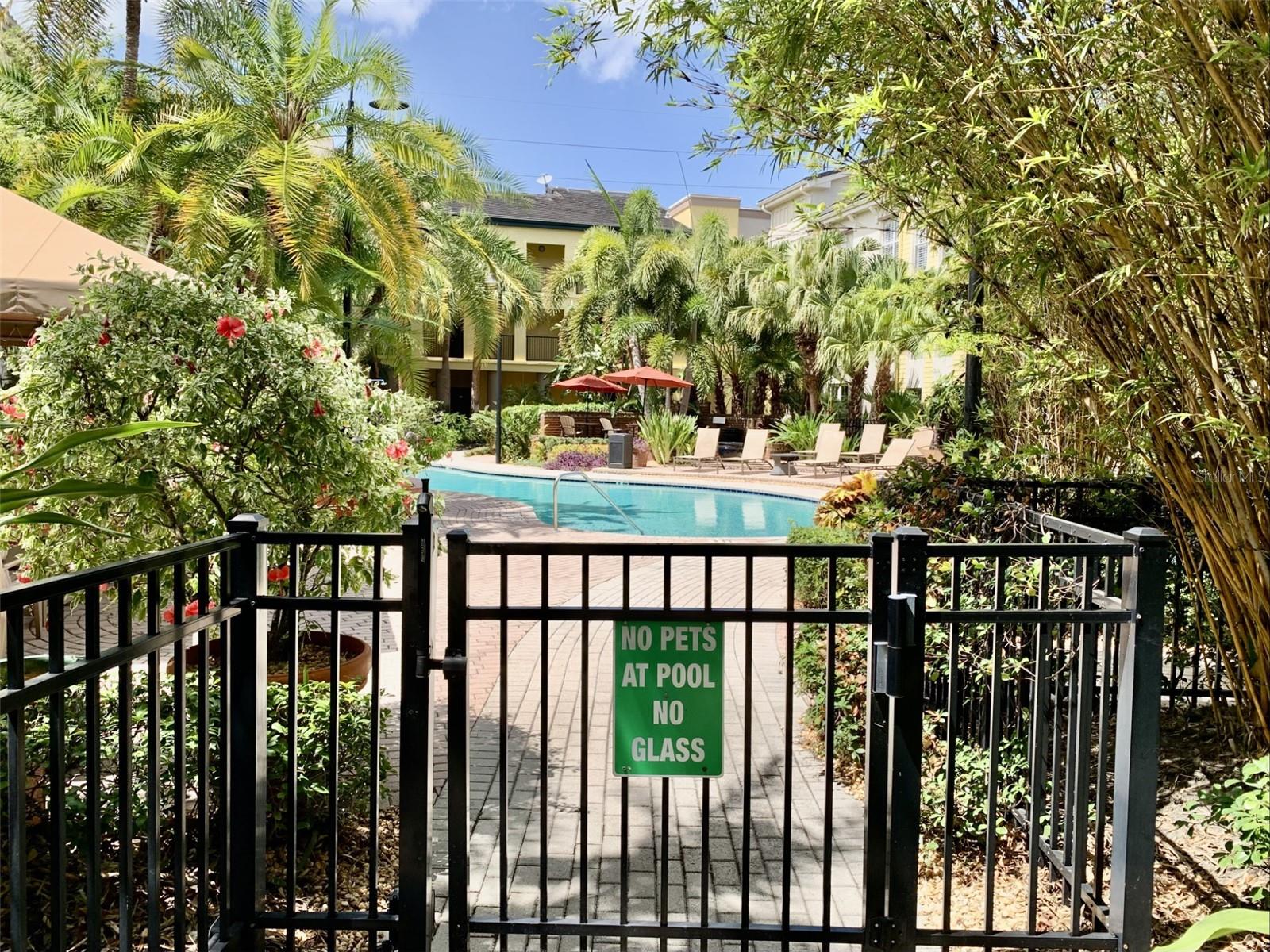 Community courtyard