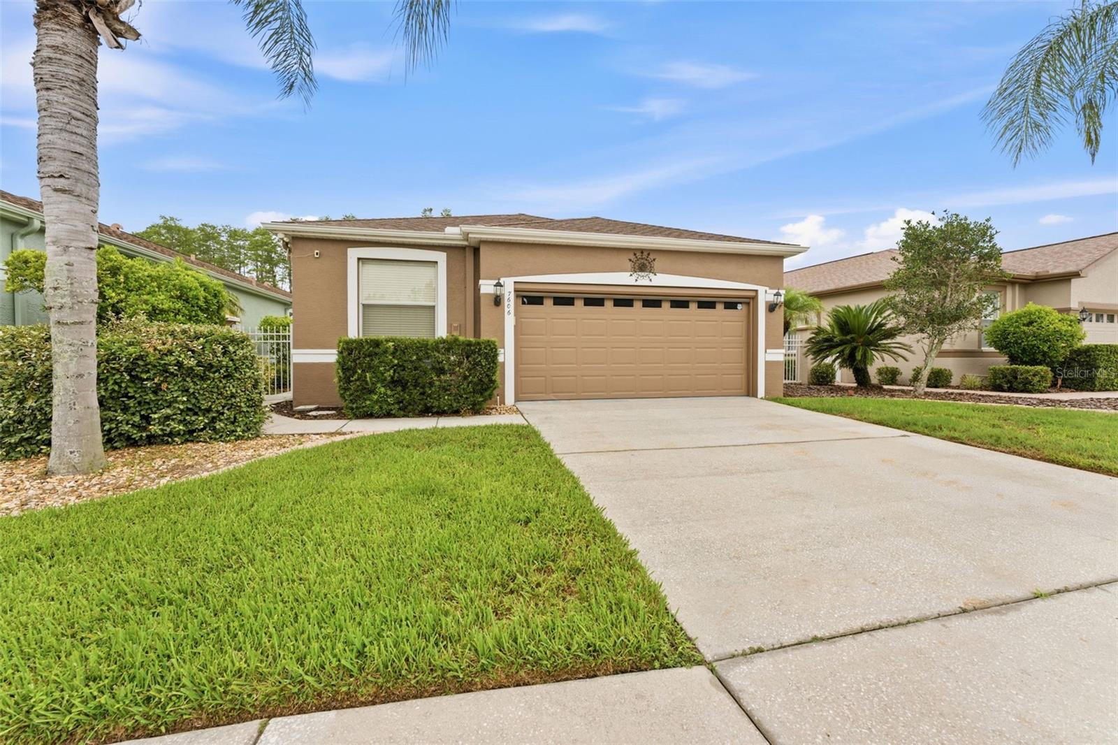 Lawn maintenance is included in HOA fee.