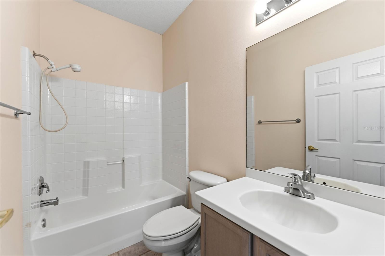 The second bathroom for guests and next to the downstair bedroom 2.