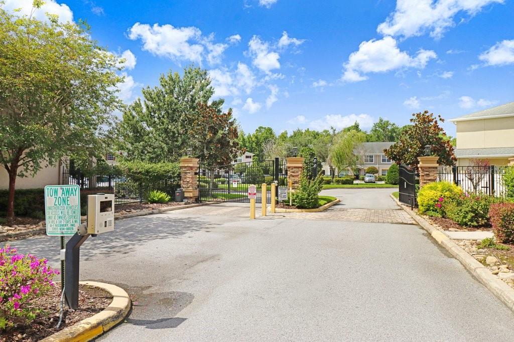 GATED ENTRY