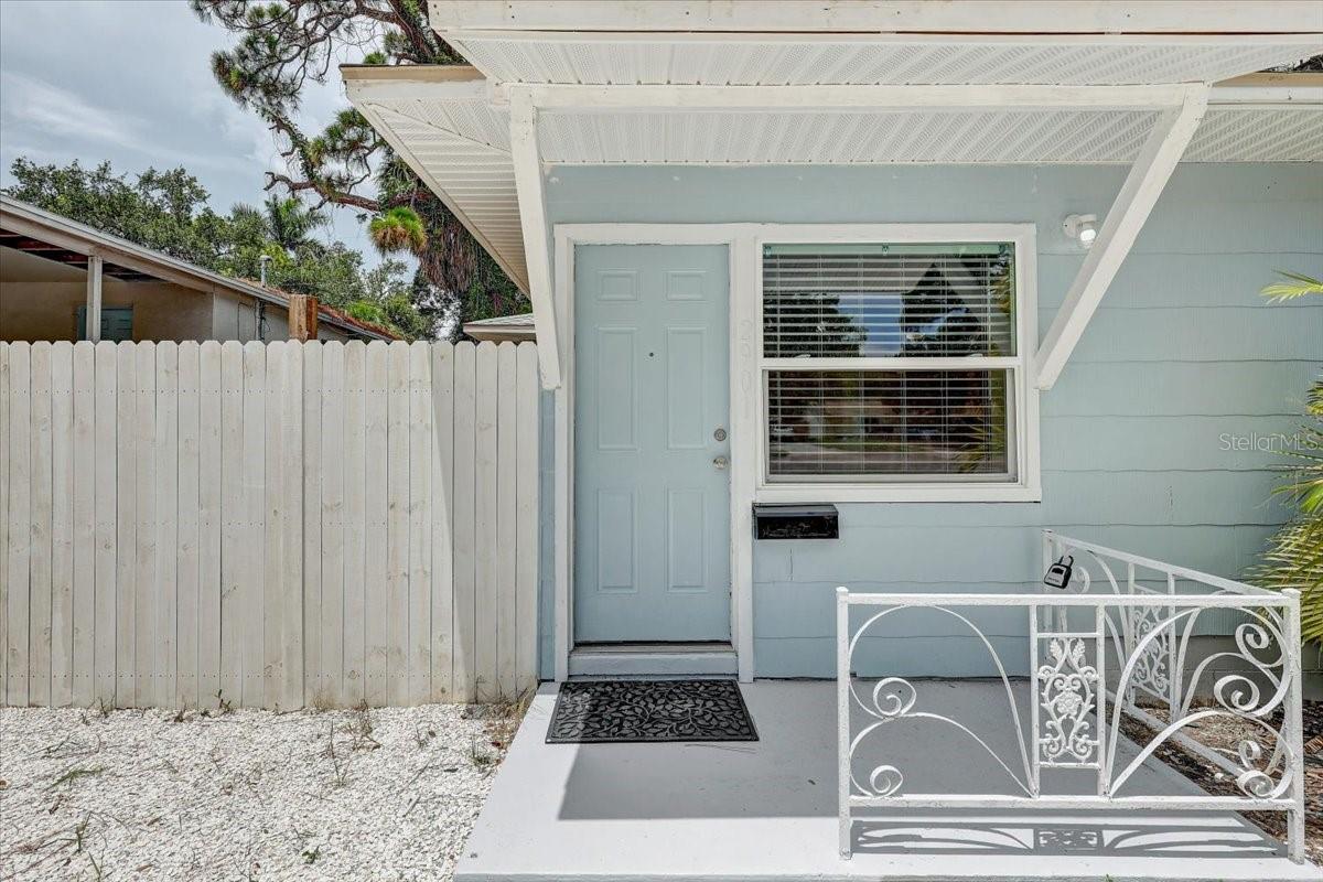 Covered From porch