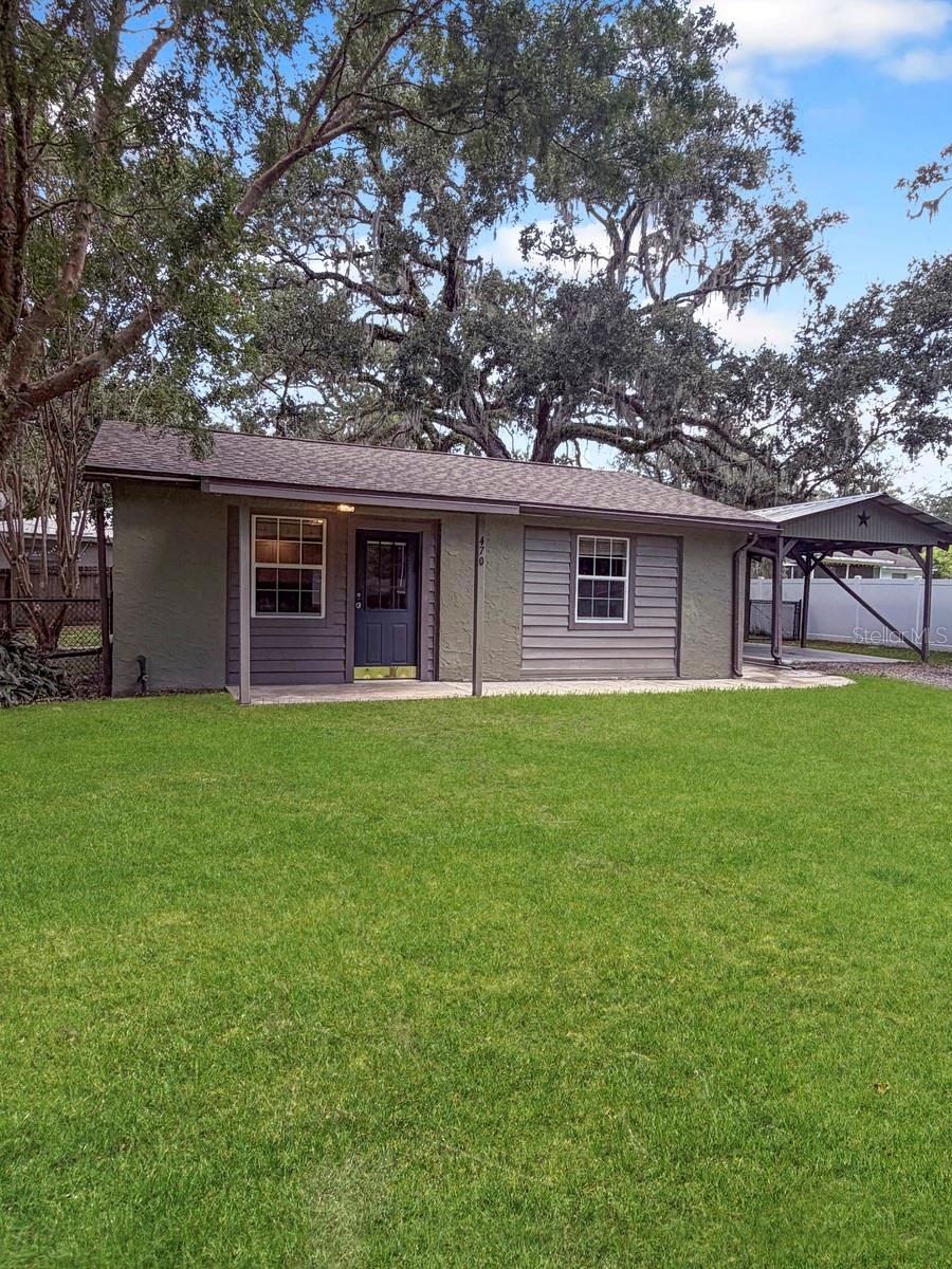 Front of home