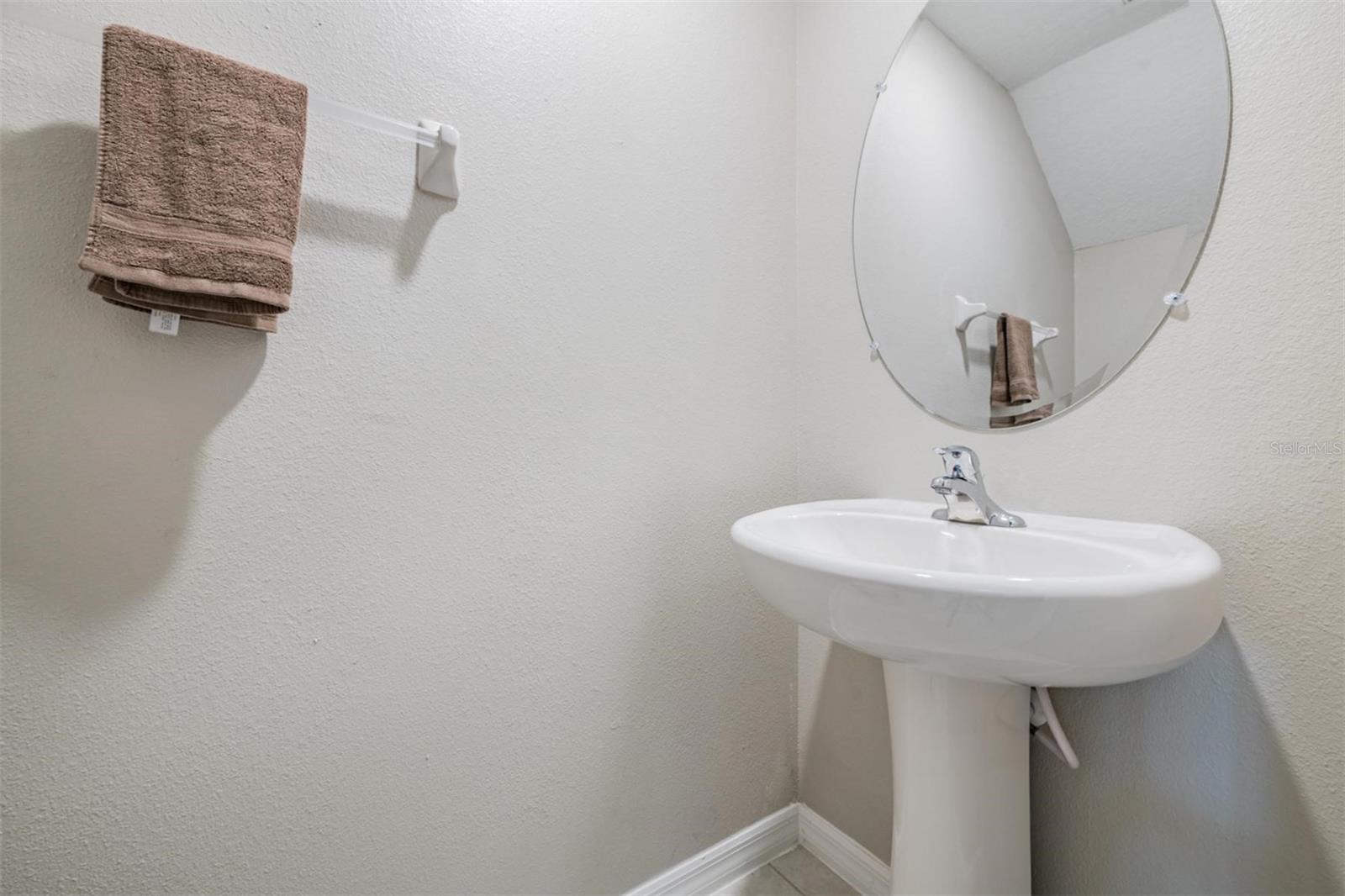 half bathroom first floor
