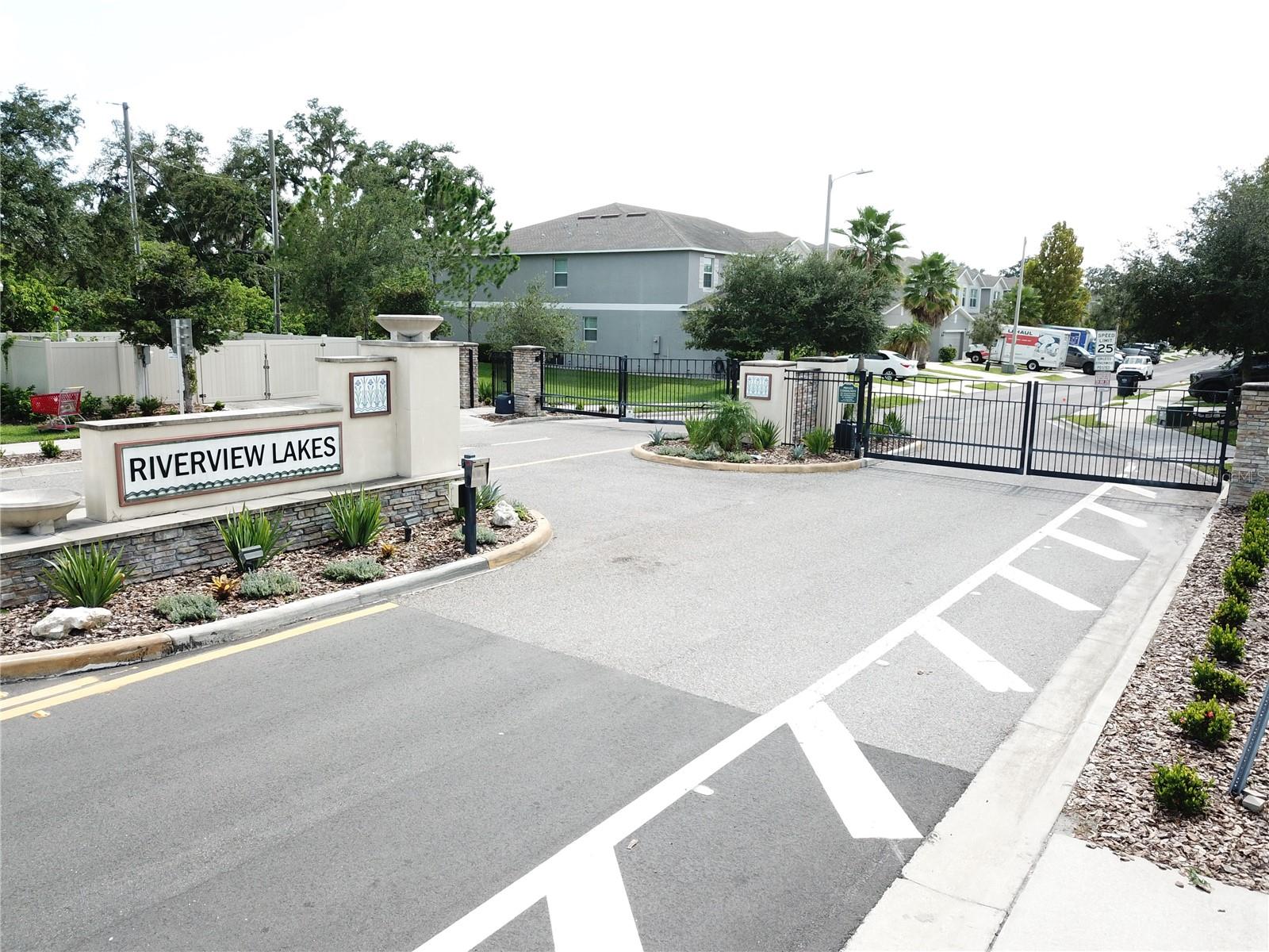 Gated community!