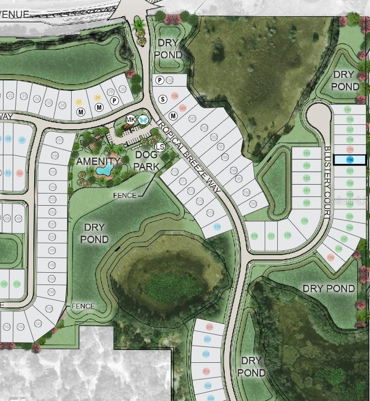 13966 Blustery Court Site Map