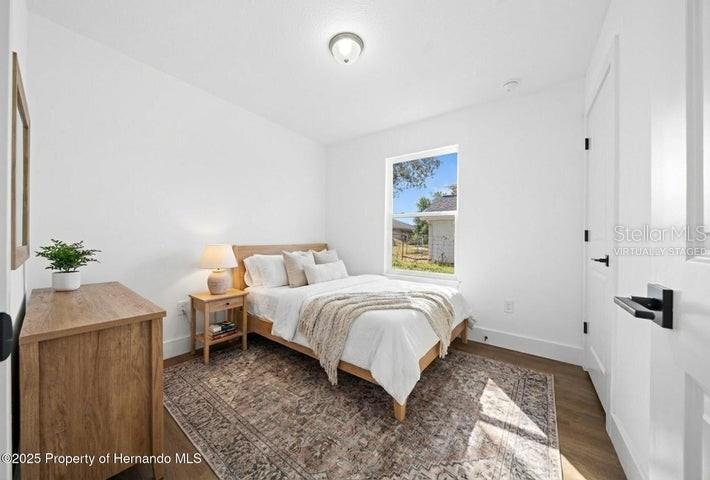 primary bedroomVirtually staged