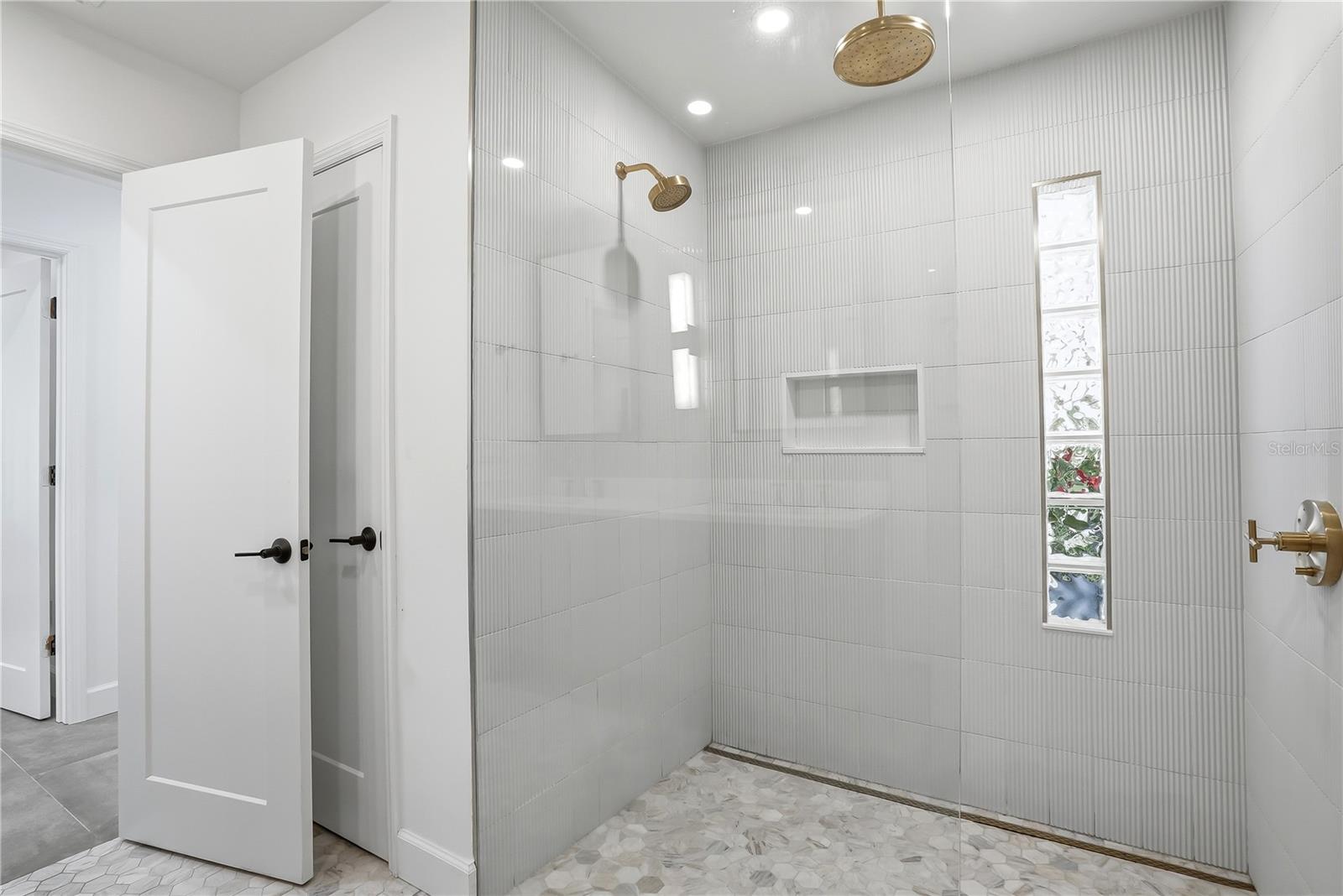 Expansive Guest Shower